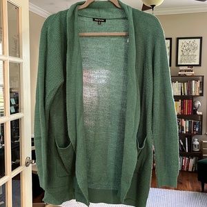 Blue-Green lightweight cardigan